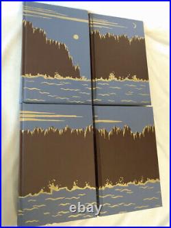 Four Cornish Novels by Daphne du Maurier Folio Society Box Set 4 Novels Like New