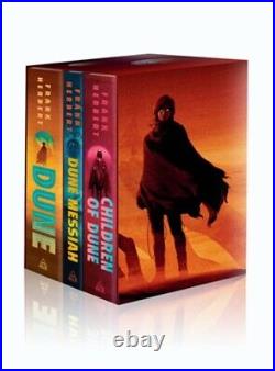 Frank Herbert's Dune Saga 3-Book Deluxe Hardcover Boxed Set Dune, Dune Messiah