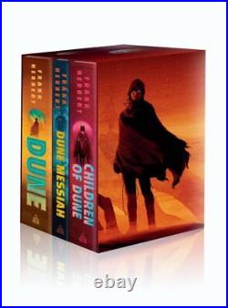 Frank Herbert's Dune Saga Boxed Set Dune, Dune Messiah, and Children of Dun