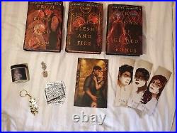 From Blood and Ash Bookish Box Set with Digital Sig, Prints, & more! (Like New)