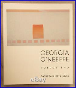GEORGIA O'KEEFFE CATALOGUE RAISONNE by Barbara Buhler Lynes 2 VOLUME SET withBox