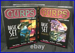GURPS Basic Set DELUXE EDITION Characters & Campaigns SIGNED 4th edition BOX SET