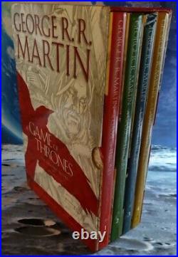 Game of Thrones TPB New 4 Book Box Set New 1st Edition TPB HC/DJ Free Shipping