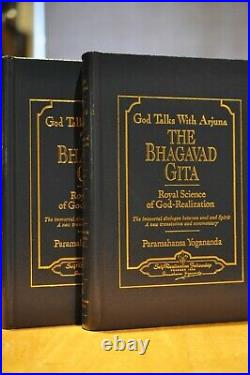 God Talks with Arjuna The Bhagavad Gita Royal Science of God-Realization 2-vol
