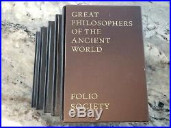 Great Philosophers Of The Ancient World Boxed Set 5 Volumes Folio Society