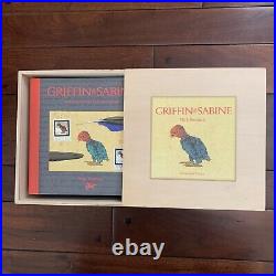 Griffin and Sabine Nick Bantock Collectors Edition Wood Boxed Deluxe Set 6 Books