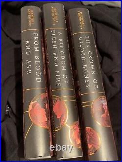 HAND SIGNED From Blood and Ash by Jennifer L Armentrout FBAA Bookish Box Set