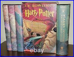 HARRY POTTER COMPLETE SET FIRST EDITION BOX 1 TO 4 plus 5, 6, 7 J. K. ROWLING