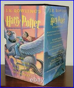 HARRY POTTER COMPLETE SET FIRST EDITION BOX 1 TO 4 plus 5, 6, 7 J. K. ROWLING