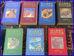 HARRY POTTER Deluxe Limited Edition, Rare Boxed Set of Books 1-7