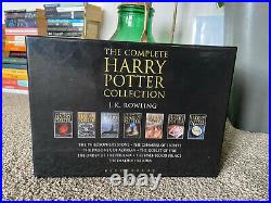 HARRY POTTER Rowling Bloomsbury 1st Edition UK Adult Hardcover 7 Book Box Set