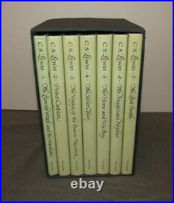 Hardcover 80's Chronicles of Narnia box set C. S Lewis Lion Witch Wardrobe