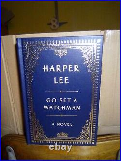 Harper Lee Go Set A Watchman 1st Delux Collectors Edition 2015 Slipcase & Box