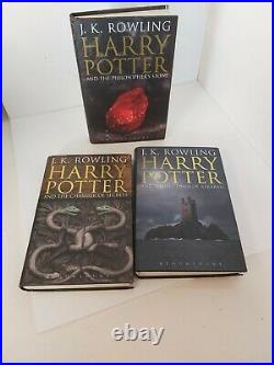 Harry Potter Adult Cover Hardback Set / Boxset 1-7 / VGC / Rare /