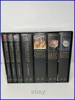 Harry Potter Adult Edition Bloomsbury Hardcover Box Set 1-7 EXTREMELY RARE