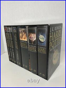 Harry Potter Adult Edition Bloomsbury Hardcover Box Set 1-7 EXTREMELY RARE