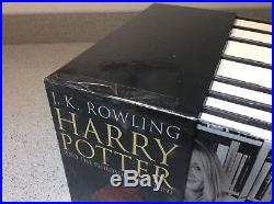 Harry Potter Adult Hardback Book Complete Boxed Set JK Rowling 2007 OUT OF PRINT
