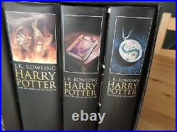 Harry Potter Adult Hardcover Box Set 2007 First Edition
