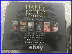 Harry Potter Adult Hardcover Complete Boxset 2007, Hardback, Sealed