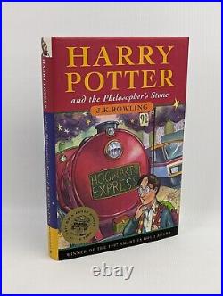 Harry Potter And The Philosopher's Stone Hardcover First Edition First Print
