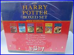 Harry Potter Bloomsbury Box Set Hardback New & Sealed