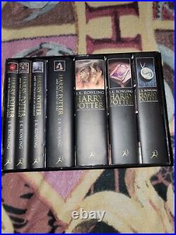 Harry Potter Bloomsbury Hardcover Set complete box set. UK edition