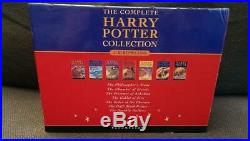 Harry Potter Books 1-7 by JK Rowling, Bloomsbury Hardcover Box Set, OUT OF PRINT