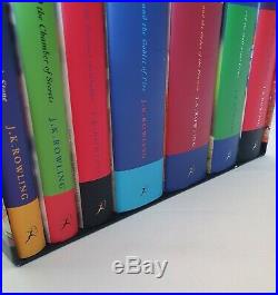 Harry Potter Books CHILDRENS EDITION 1 7 Hardcover Boxed Set RARE LOGO