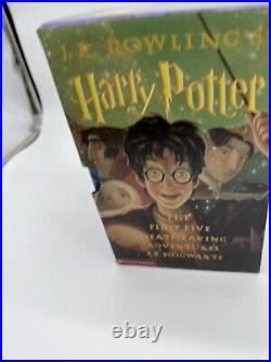 Harry Potter Box Set Books 1-5 Hardcover J. K. Rowling All 1st American Edition