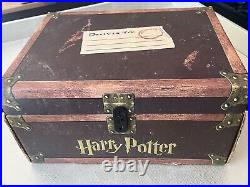 Harry Potter Box Set Hardcover Books 1-7 Trunk Treasure Chest With Stickers