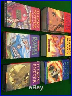 Harry Potter Box Set Hardcovers Books 1-7 Bloomsbury