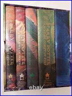 Harry Potter Box Set The First Of Five Adventures at Hogwarts Hardcover 2004