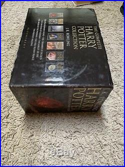 Harry Potter Boxed Set 1-7 J K Rowling-bloomsbury Uk Adult Edition Hardcovers