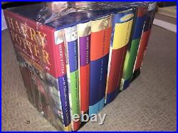 Harry Potter Children's Boxset Hardback Book Coverslip Slipcase Bloomsbury New