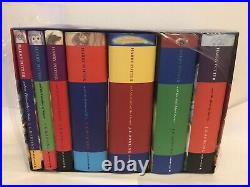 Harry Potter Children's Boxset Hardback Book Coverslip Slipcase Bloomsbury New