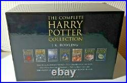 Harry Potter Complete Adult Covers Hardback Box Set J K Rowling Bloomsbury