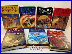 Harry Potter Complete Book Series Raincoast Books H/C Set, With First Editions