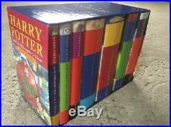 Harry Potter Complete Boxed Boxset Hardback Book Box Set Slipcase Bloomsbury