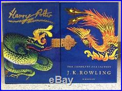 Harry Potter Complete Collection 1-7 Hardback Books Boxed Set Signature Edition