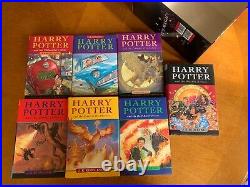 Harry Potter Complete Hardback Book Box Set 1-7 Good Condition