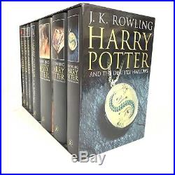 Harry Potter Complete Rare Box Set Black Bloomsbury Edition Hardback JK Rowling