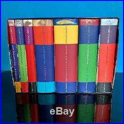 Harry Potter Complete UK Bloomsbury Original Hardback Book Box Set Slipcase B