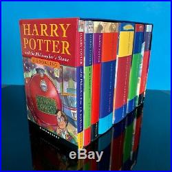 Harry Potter Complete UK Bloomsbury Original Hardback Book Box Set Slipcase B