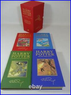Harry Potter Deluxe Books Box Set Gold Signature Edition Hardback First Edition