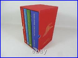 Harry Potter Deluxe Books Box Set Gold Signature Edition Hardback First Edition