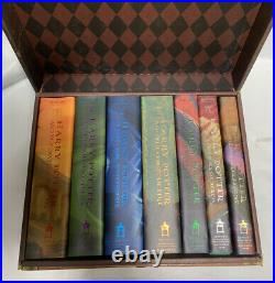Harry Potter Hard Cover Boxed Set Books 1-7 Complete Series Box Set, Box Damage
