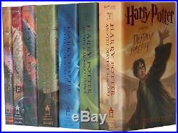 Harry Potter Hard Cover Boxed Set Books #1-7 Hardcover With Free Ship