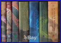 Harry Potter Hard Cover Boxed Set Books #1-7 Hardcover With Free Ship