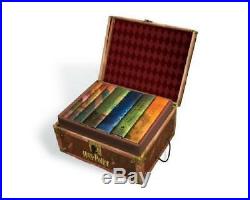 Harry Potter Hard Cover Boxed Set Books #1-7, New Chest Hardcover, Box Set