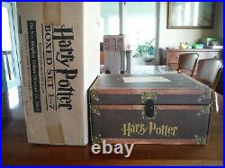 Harry Potter Hard Cover Boxed Set Books 1-7 Trunk Box -10/16/07- First Editions